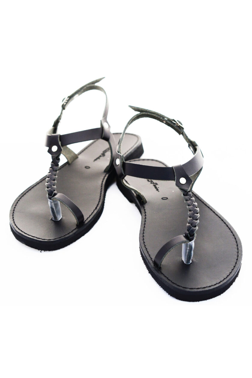 Greek sandals FUNKY LOOKS, black