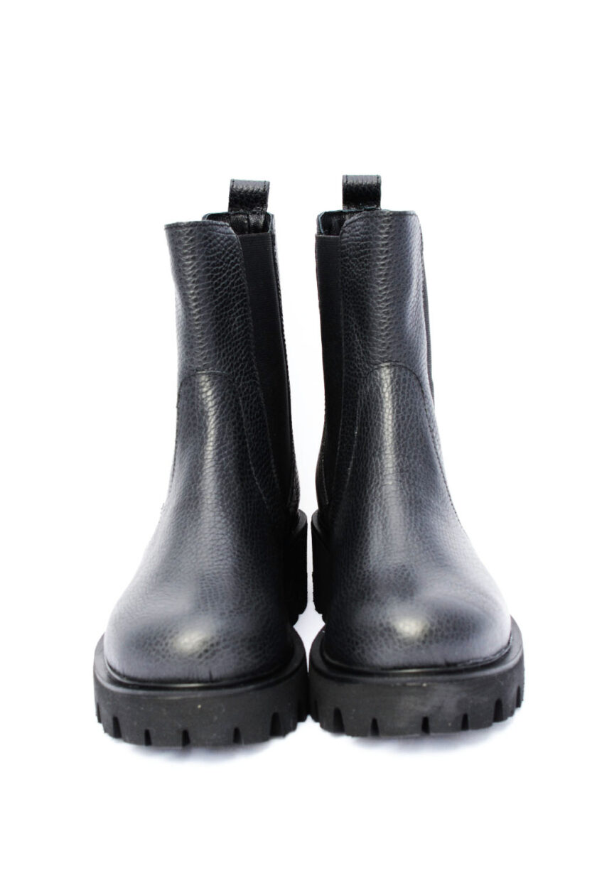 FUNKY BOOTS genuine leather high boots, black
